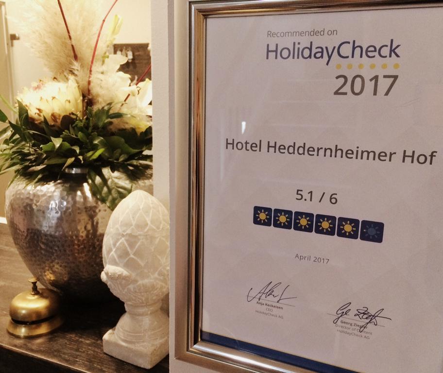 Hotel Heddernheimer Hof Φραγκφούρτη Εξωτερικό φωτογραφία